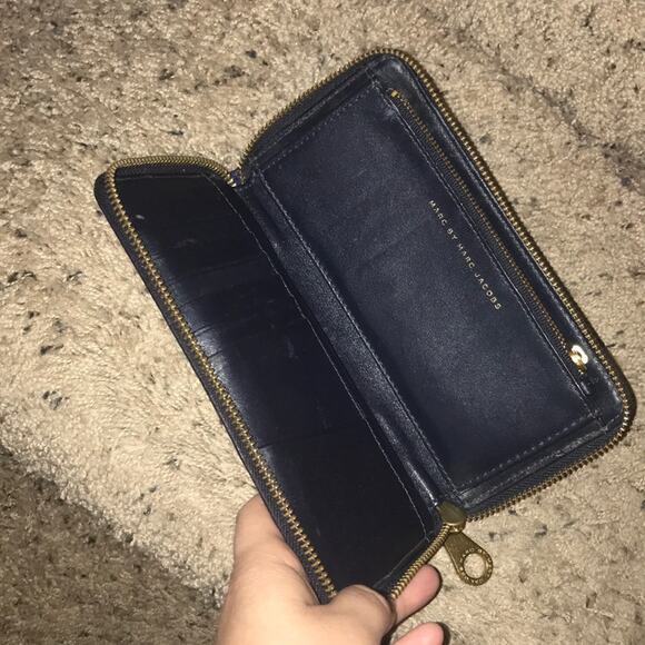 Marc by Marc Jacobs blue colorblock wallet - Picture 5 of 9